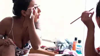 Behind the scenes porn with actress with a big ass