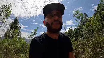 I go out to exercise with my two friends and we end up having a threesome outdoors