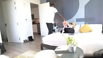 PAWG slut GAGGING on that BIG DICK