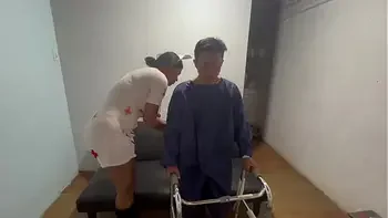 Busty, big-ass NURSE, I already have the eggomycin ready to put my penis in that delicious and wet bun