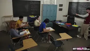 Nasty GILF Babe Andi James Goes Back to College