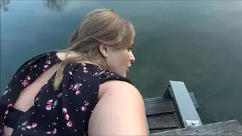 Spontaner Outdoor-Quickie am See! WURDE ICH ERKANNT?