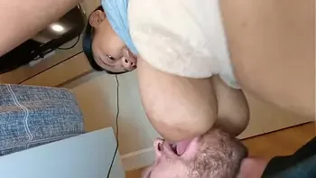 tit sucking porn