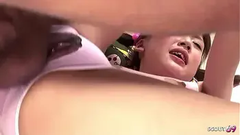 Uncensored Creampie Defloration Sex for Petite Japanese Step-Sister in JAV Porn