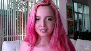 CUTE GIRL STROKES OFF STEP BRO to get him to LIE so she can GO GET LAID -- step sis EVEN SLIDES IT IN!