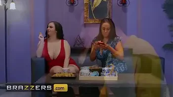 Brunette BBW (Milly Marks) Takes On A Big Dick - Brazzers