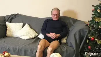 Nice Old man fucks tight teen pussy and cums