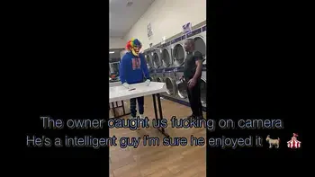 Ebony Pornstar Jasamine Banks Gets Fucked In A Busy Laundromat by Gibby The Clown