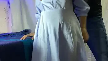 Fuck Rajasthani girlfriend at her own house