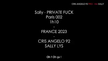 SALLY meets Cris Angelo 4K - Redhead French - PRIVATE FUCK PARIS - FRANCE part 1/3
