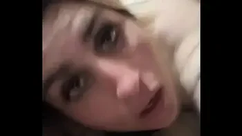 Blonde takes from behind