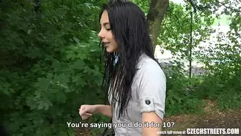 Beautiful Czech Teen Cheated her BF for Cash