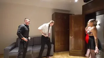 A huge orgy of students!