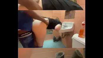 Fast food manager gets smashed in the bathroom