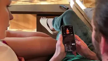 My stepsisters turned on too much after I showed new app to her.