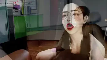 3D BBW hot Asian milf cheating with BBC