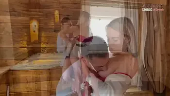 Christmas Gift: A Huge Cock in My Pussy While My Husband Films