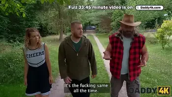 DADDY4K. Lowkey stepson didn’t know how his fiancee is good in sucking his Daddy’s cock