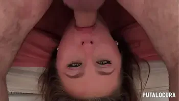PutaLocura - Caliente Mia Brown haciendo garganta profunda y squirt en Mamadas Extremas