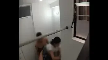 espiando a profesora española follando con su amante