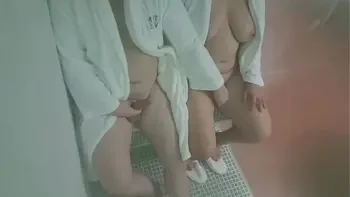 Slut wife fucks stranger at the sauna