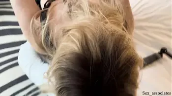 WTF!!! You're my stepson!!! Blindfolded and tied up stepmom gets surprise fuck and a load of cum on her face