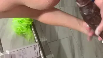 STEPBROTHER TRIES CONVINCING STEPSTEPSISTERS TO TRY ANAL IN THE SHOWER !! OMG YOUR DICK IS HUGE DO YOU THINK IT WILL FIT IN MY ASS I'VE NEVER DONE THIS BEFORE STEPBRO PLEASE DON/T GO HARD