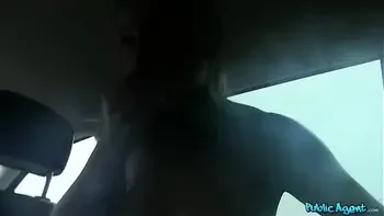 Public Agent - Petite blonde college girl with big ass gets sweaty and pink as she cums on my cock