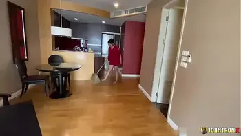 JohnTronX- fucking my Maid in Hong Kong and finish with creampie