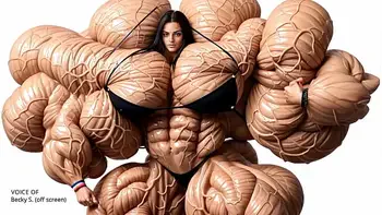 How big can she get? Pump Factory brings massive muscle growth to subject Natasha