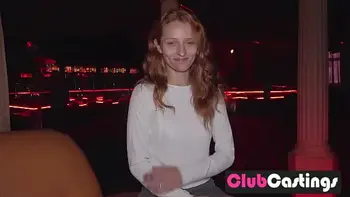 Shy Redhead Wants to be a Stripper by ClubCastings