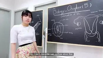 Teacher is really creampie while her horny