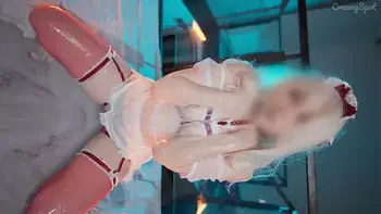 Cum Flood Alert! Dildo Filling Me Until I Can’t Stop Screaming!