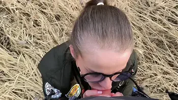 I met a nymphomaniac in a forest park, dragged me into the bushes and brought me to orgasm!