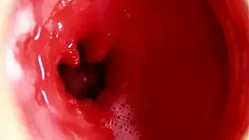 CAMERA INSIDE PUSSY: POWERFULL CUM IN PUSSY! BEST Internal ASMR in 4K MORE SPERM