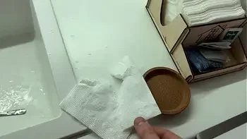 The young landlady in stockings hasn't had sex in a long time. I have to fuck her or give her the money.