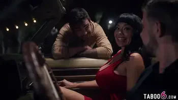 Huge boobs latina wife kinky public sex with husband and stranger