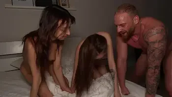 Two Asian sluts get rough sex!