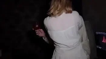 Fucked Busty Friend's Girlfriend Hard At House Party And Made Her Squirt