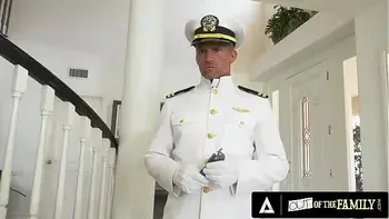 OUT OF THE FAMILY - Maya Bijou Fucks Her Military Stepdad In Wild Interracial Hardcore Session