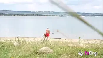 VOYEUR, I'm going to the beach and I have one intention: TO FUCK!!! I'm Luna Black X and you're going to get fucked - FAKings