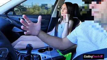 Rookie Fuck Doll Lets Agent Paint Her Face