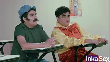 La vecindad morbosa del chibolo  18 termina en orgia durante la clase de Don Mamón - CAPÍTULO PERDIDO.