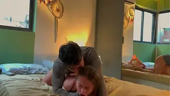 Amarrei minha vizinha e meti só no cuzinho dela