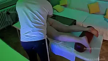 The masseur was pestering me. Real massage session ended with wild fuck.