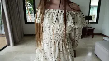 Trying On a New Dress... Then Fucked Hard at Home