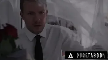 PURE TABOO Possessed Housewife August Skye DRAINS Local Boy & Her Husband Of CUM After Spider Bite!