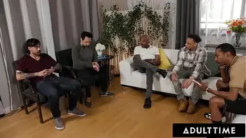 ADULT TIME - Sexy Nurse Summer Vixen CAUGHT Fucking Student And GANGBANGED During First Aid Class!