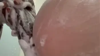 Mom left the house, and she couldn't wait - stepdaughter's fantasy became real when stepdad's massive 12-inch BBC slid into her tight hole, giving her hard anal she secretly craved, moaning under the hot shower water.