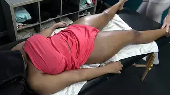 Cuckold Lover Husband Watches Masseur Massage the Big ballon Tits of his Wife